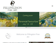 Tablet Screenshot of fillingdon.com